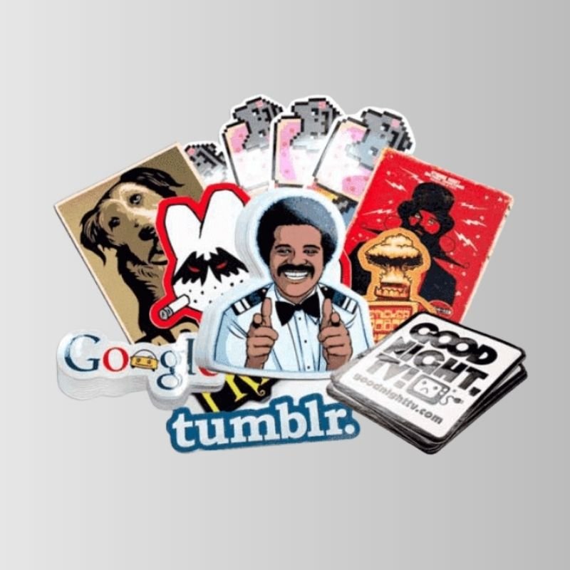 Custom Die Cut Sticker with Glossy or matte Lamination Custom Die Cut Sticker with Glossy or matte Lamination