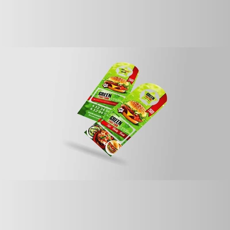 Door Hanger Rounded Corner Design Door Hanger Rounded Corner Design