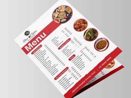 menu card